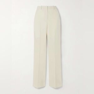 THEORY WIDE LEG CREPE PANTS